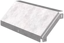 Угол для лотка вертикальный внешний с крышкой Промрукав Стандарт 90град. 600х50 картинка